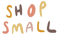 peasandneedles business shop small business shop small Sticker