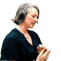 Eft Tapping Sticker by Theresa Lear Levine