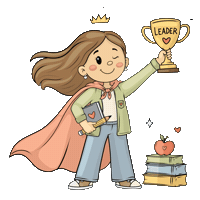 Illustration Kids Sticker