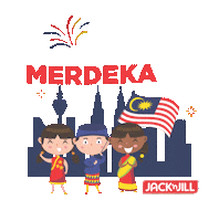 URCRollerCoasterMY flag malaysia rollercoaster merdeka Sticker