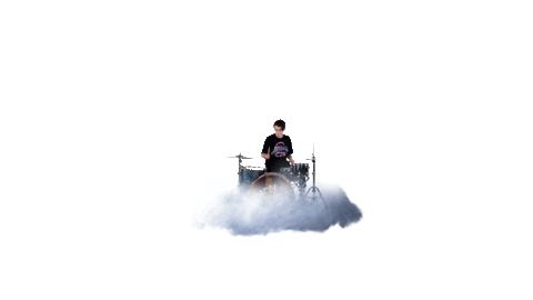 Cloud Early Eyes Sticker by Epitaph Records