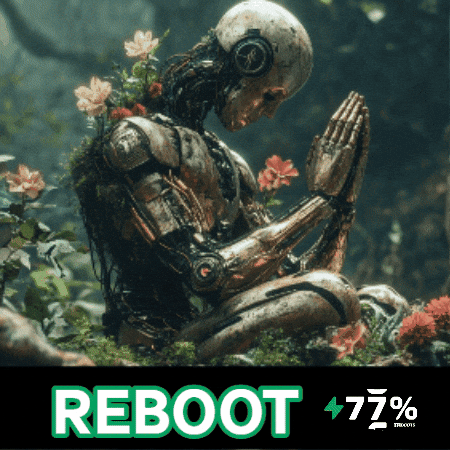 Robot Meditate GIF by Preneura