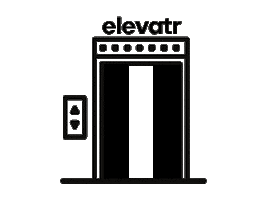 elevatr_hospitality hotel elevatr elevatr hospitality aufzug elevator Sticker