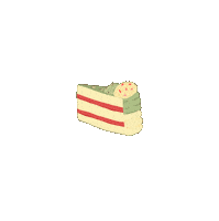 White Chocolate Cake Sticker by blackmilkcereal