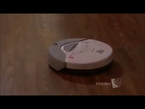 Robot Vacuum Cleaner GIF by Ropo Brasil