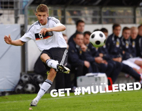 thomas muller football GIF by FC Bayern Munich