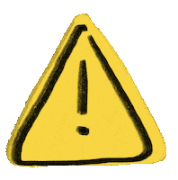 Warning Watch Out Sticker