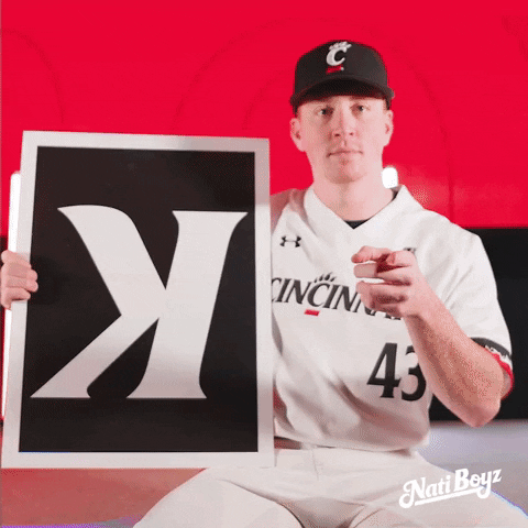 College Baseball GIF by Cincinnati Bearcats