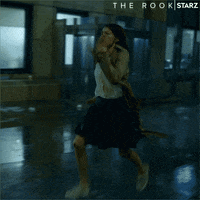 therookstarz reaction season 1 bye run GIF