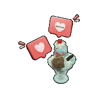LaFrione chocolate verao acai sorvete Sticker