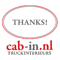 cab-innl truck cabin dutch quality handmade in holland Sticker