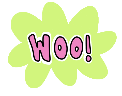 Yay Sticker by Poppy Deyes