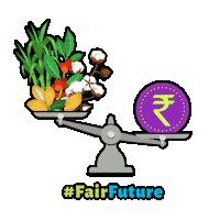 fairtradeindiafairfuture fairtrade fairprice fairtrade india Sticker