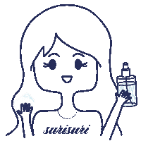 Skin Care Toner Sticker by surisuri.dk
