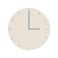 Loop Clock Sticker by Social Kapture
