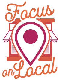 hellosocialco social media shop small focus on local Sticker