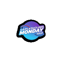 Monday Sticker by LaPlataClima