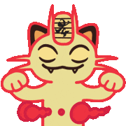 Cat Evil Laugh Sticker by Pokémon