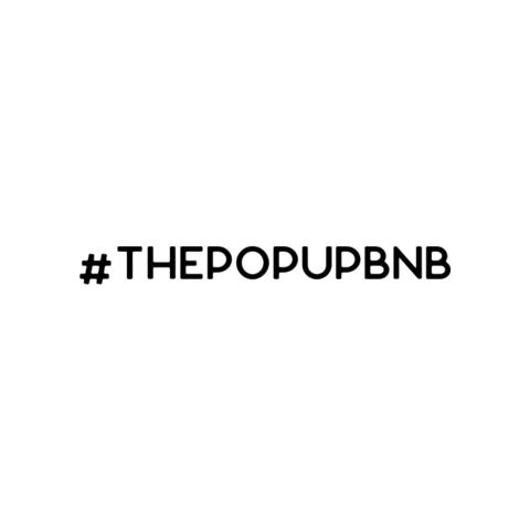 thepopupbnb giphygifmaker camping tent bnb Sticker