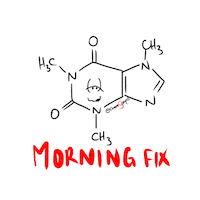 Coffee Chemistry Sticker