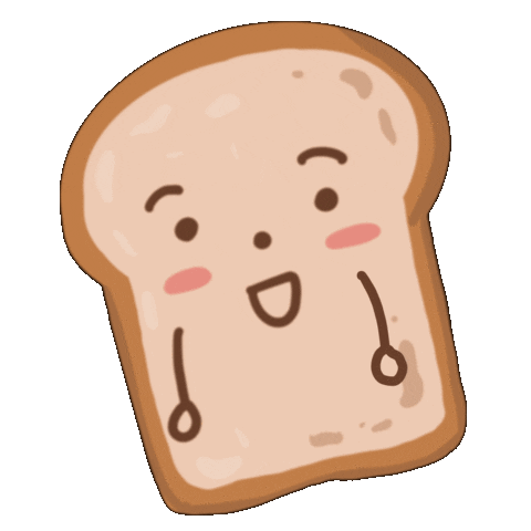 Bread Hello Sticker