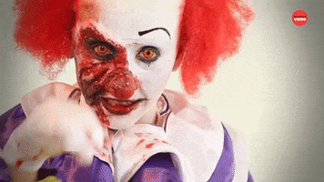 Pennywise The Clown Halloween GIF by BuzzFeed