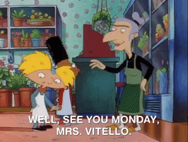 See You Monday Nick Splat GIF by Hey Arnold