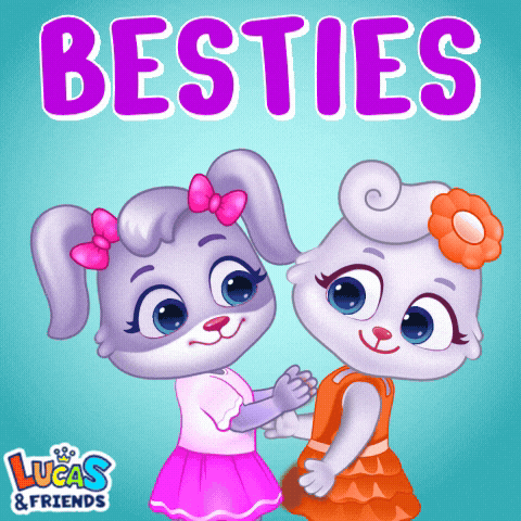 Best Friends Friend GIF by Lucas and Friends by RV AppStudios