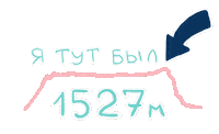 Top Mountain Sticker