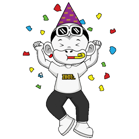 Turn Up Fiesta Sticker by Zhot Shop