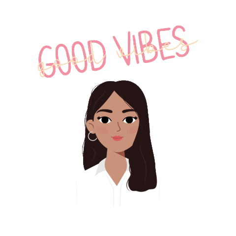 Happy Good Vibes Sticker