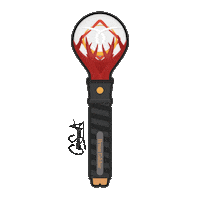 Dreamcatcher Lightstick Sticker