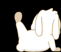 Bunny GIF by EVANS艾特兔