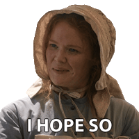I Hope So Little House On The Prairie Sticker by NETFLIX