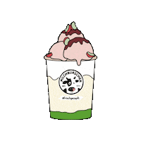 Ice Icecream Sticker by Milchburschen