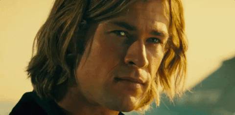 look up chris hemsworth GIF by Videoland