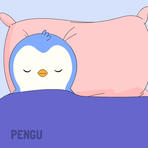 Sweet Dreams Penguin GIF by Pudgy Penguins