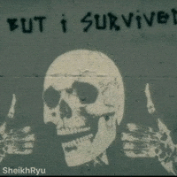 Post Apocalyptic But I Survived GIF