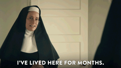 comedy central nuns GIF by Another Period