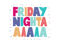 Friday Night Sticker
