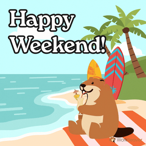 Relaxing Out Of Office GIF by WorkBeaver
