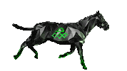 3D Horse Sticker by ZEDRUN