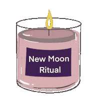 megapiko candle mum ritual newmoon Sticker