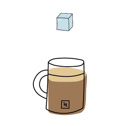 Iced Coffee Summer Sticker by Nespresso Österreich