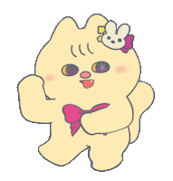 Dance Fitness Sticker by Snooze Kittens