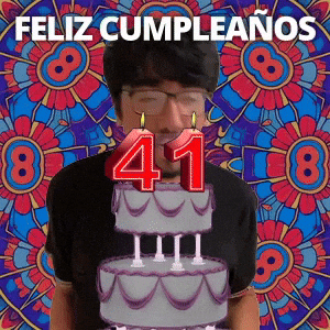 ¡Feliz 41.º cumpleaños!
