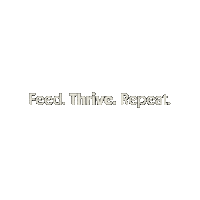 Thrive Sticker by Big Country Raw