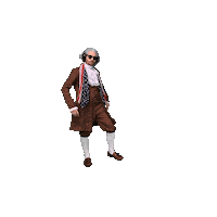 Proud Strike A Pose Sticker