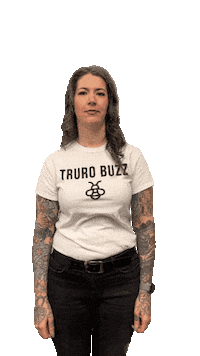 Ponder Sticker by Truro Buzz