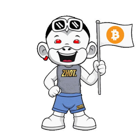 Bitcoin Vibe Sticker by Zhot